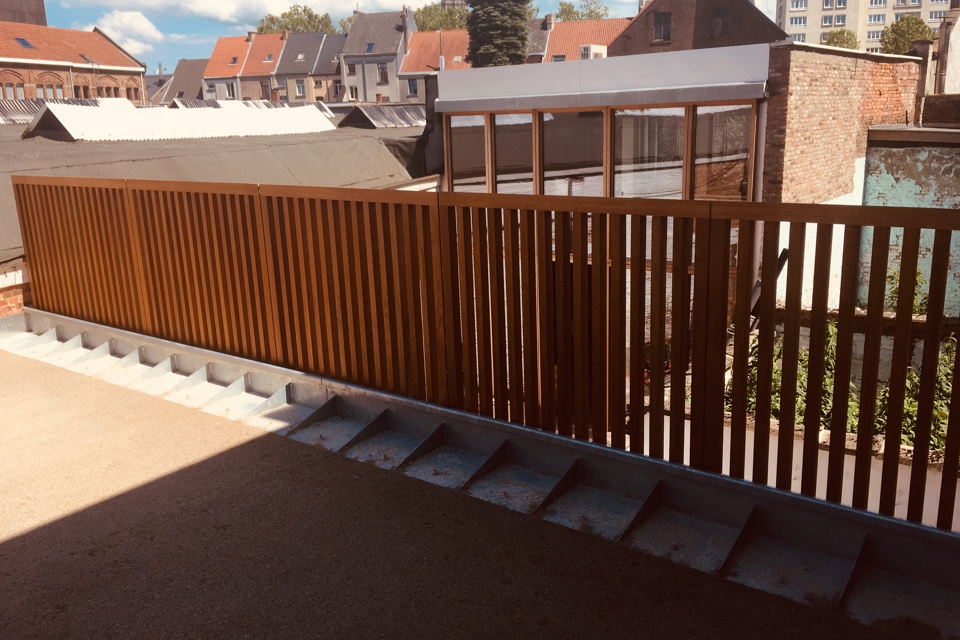 Balustrades, terrassen