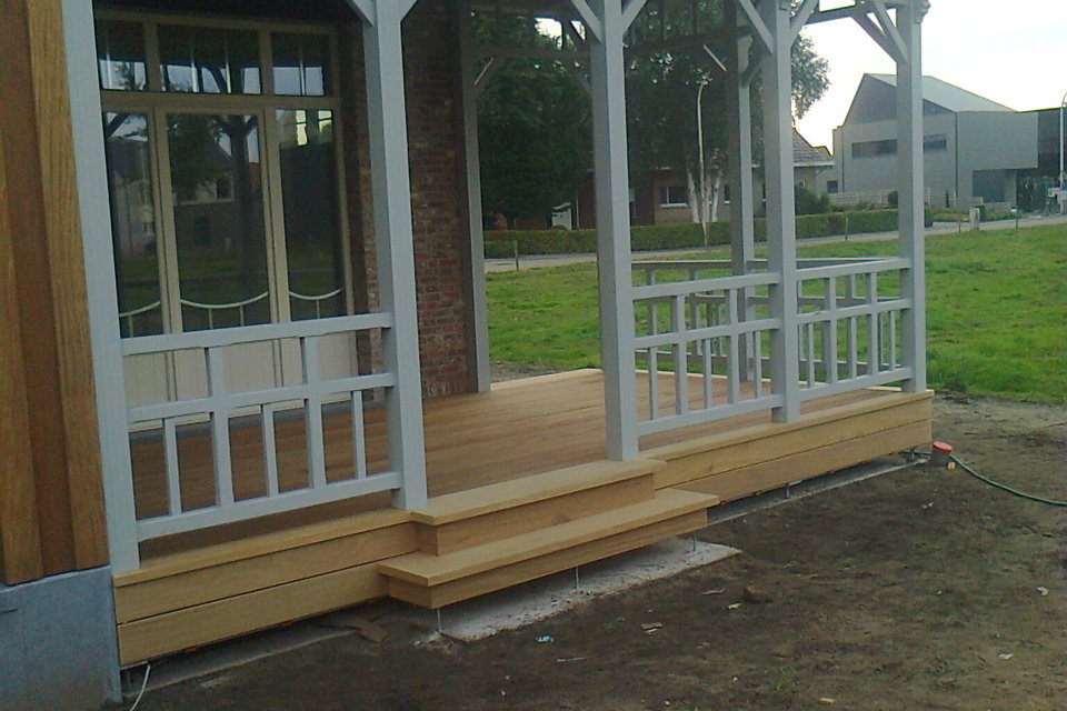 Balustrades, terrassen